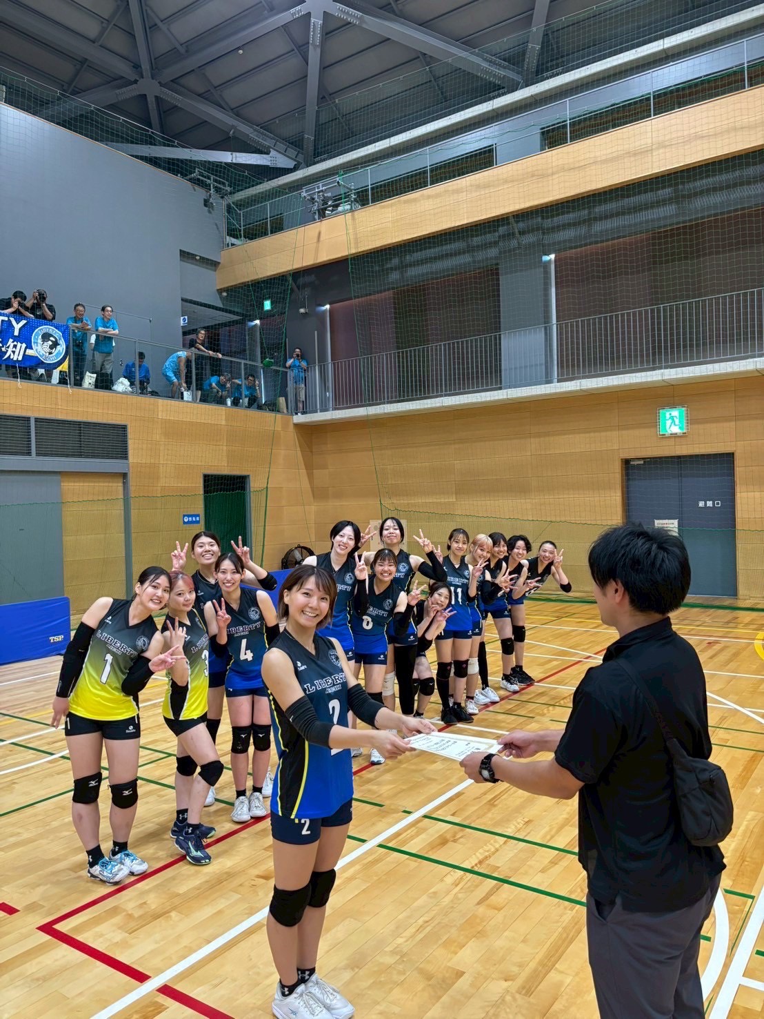 表彰写真